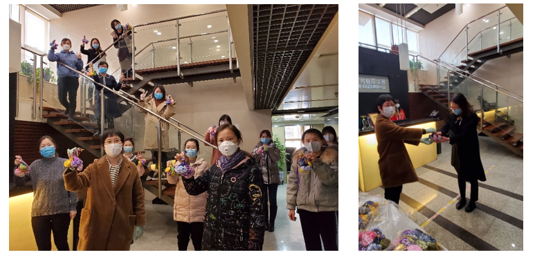 千丝万缕平安情 包入香囊守护你 &mdash;&mdash;华杰公司妇女节特别策划