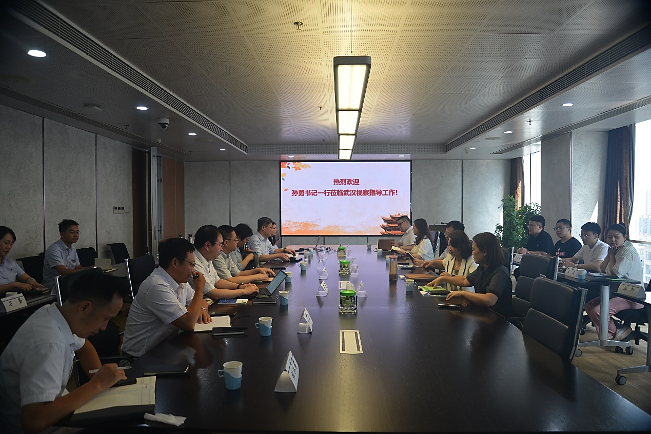 中交公规院孙勇书记一行莅临华杰中南分公司慰问调研 中交公规院孙勇书记一行莅临华杰中南分公司慰问调研